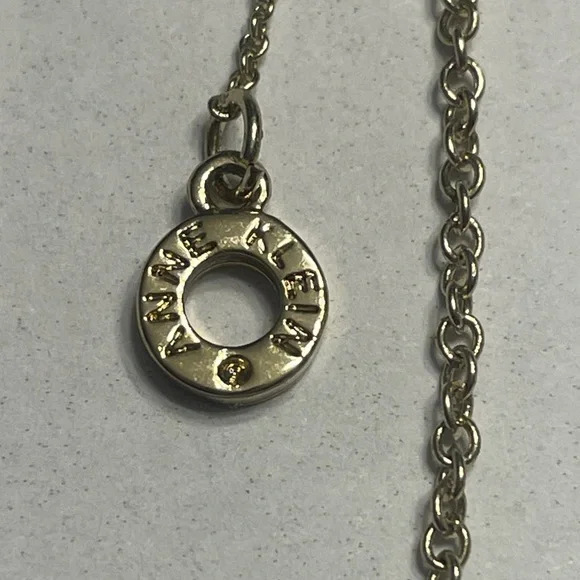 ANNE KLEIN Crystal & Stone Cluster Statement Necklace - Picture 4 of 6